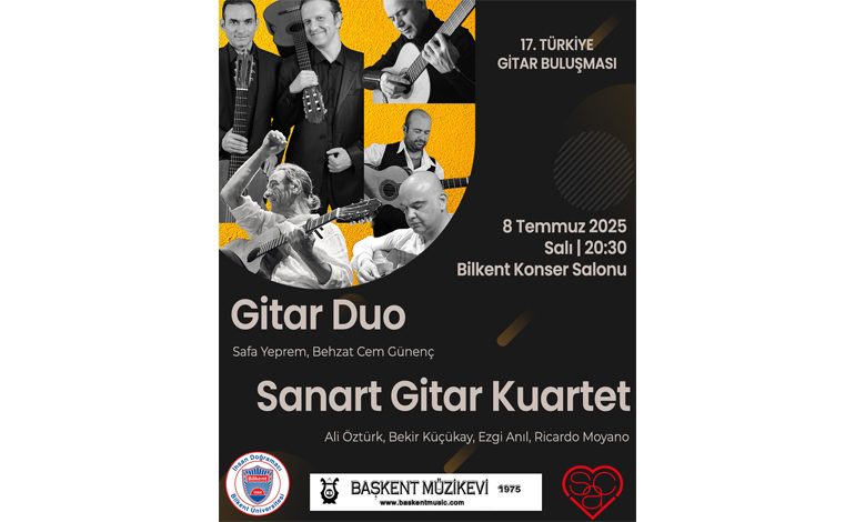 17. Türkiye Gitar Buluşması Başlıyor!