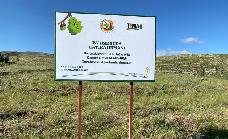 Sezen Aksu, Pakize Suda’nın adını Hatıra Ormanı ile yaşatacak
