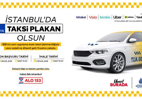 UYGULAMA BAZLI TAKSİ İÇİN YENİ İHALE 2 EYLÜL’DE
