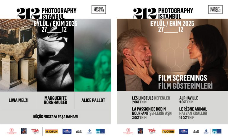 212 Photography Istanbul & Institut français Türkiye işbirliğinde düzenlenen etkinlikler