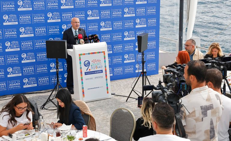 9. Uluslararası Adana Lezzet Festivali’nin tanıtım lansmanı İstanbul Feriye’de gerçekleşti