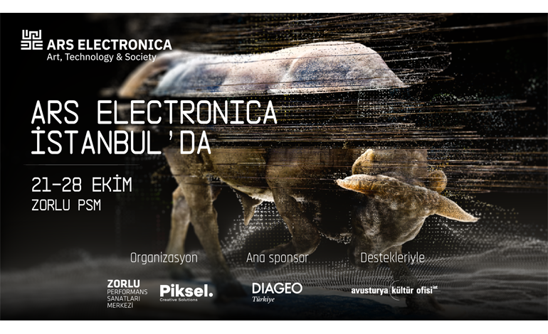 Uluslararası Medya Sanatı Festivali Ars Electronica Zorlu PSM’de!