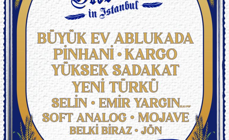 +1 SUNAR: OKTOBER IN ISTANBUL’DA BÜYÜK EV ABLUKADA, PİNHANİ, YÜKSEK SADAKAT VE DAHA FAZLASI 10-11-12 EKİM’DE KÜÇÜKÇİFTLİK PARK’TA!