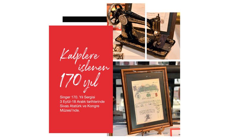 3 Eylül – 18 Aralık / SINGER 170. YIL SERGİSİ HERKESİ ZAMANDA YOLCULUĞA DAVET EDİYOR