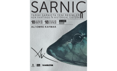 TARİHİ SARNICIN TAŞ DUVARLARINDA YANKILANAN BALIKLAR: ALİ EMRE’NİN “SARNIÇ” BAŞLIKLI KİŞİSEL SERGİSİ GÜLHANE SANAT’TA!