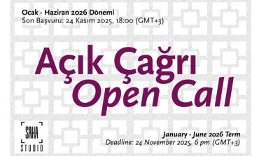 SAHA Studio, Ocak – Haziran 2026 arasındaki 11. Dönemi için görsel sanatlar alanında çalışan sanatçıların başvurularını bekliyor!