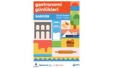 BİR ŞEHİR, BİR SOFRA, BİN HİKÂYE… İSTANBUL’UN GASTRONOMİ GÜNLÜKLERİ, 15–16 KASIM’DA SARIYER’DE!