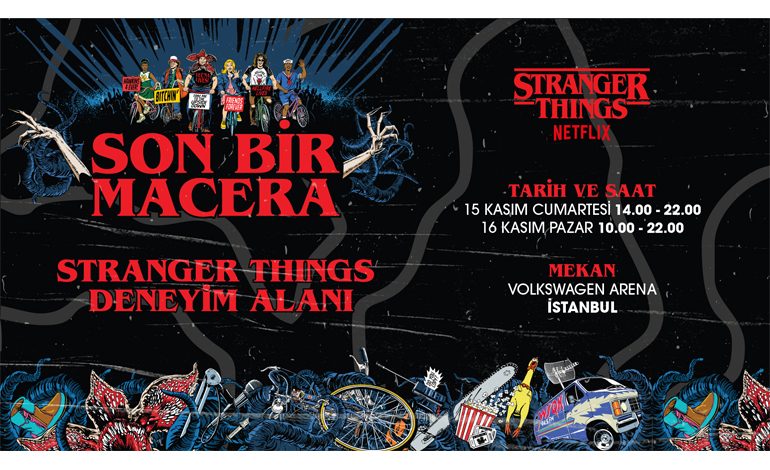 NETFLIX, STRANGER THINGS DÜNYASININ KAPILARINI, 15 VE 16 KASIM TARİHLERİNDE DİZİNİN HAYRANLARINA AÇIYOR