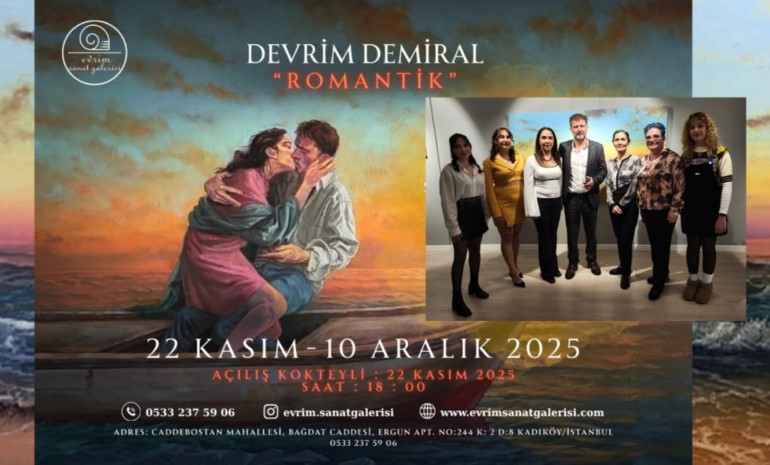 Devrim Demiral’ın “Romantik” İsimli Solo Sergisi Açıldı