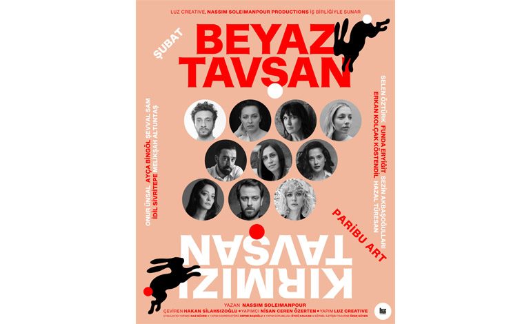 Tiyatroda sınırları zorlayan “Beyaz Tavşan Kırmızı Tavşan” sahnede