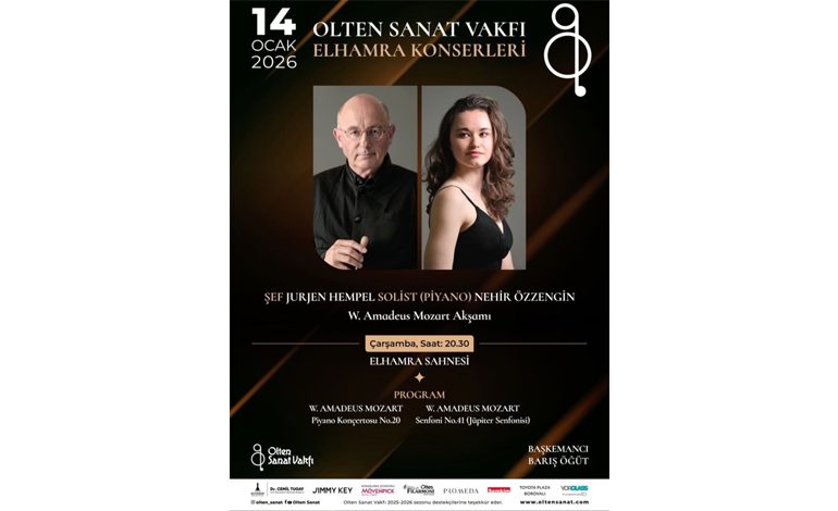 OLTEN FİLARMONİ’DEN ELHAMRA SAHNESİ’NDE MOZART AKŞAMI