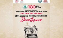 Türk Edebiyatının Yeni Yüzyılına Güçlü Katkı: “100 Yazar 100 Yeni Eser” Projesi Ödül Gecesi