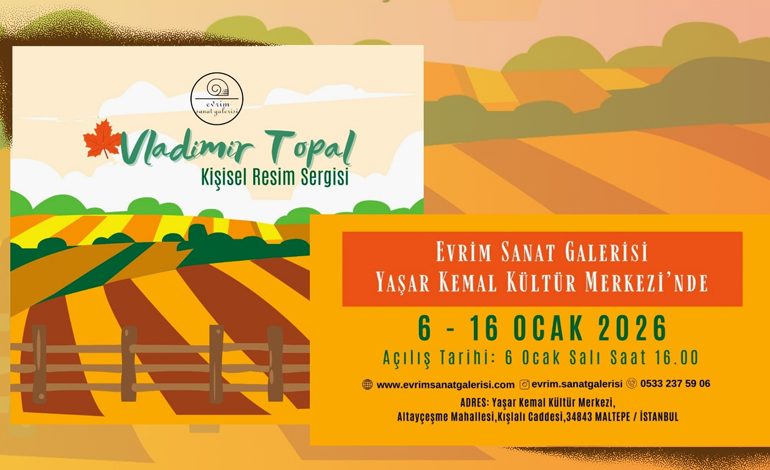 Ressam Vladimir Topal İstanbullu Sanatseverlerle Buluştu