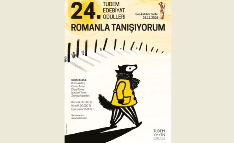 24. Tudem Edebiyat Ödülleri için başvurular açılıyor!