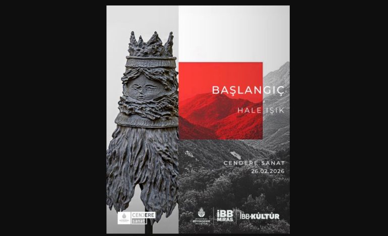 CENDERE SANAT’TA HALE IŞIK’IN KİŞİSEL SERGİSİ “BAŞLANGIÇ” ZİYARETE AÇILDI!