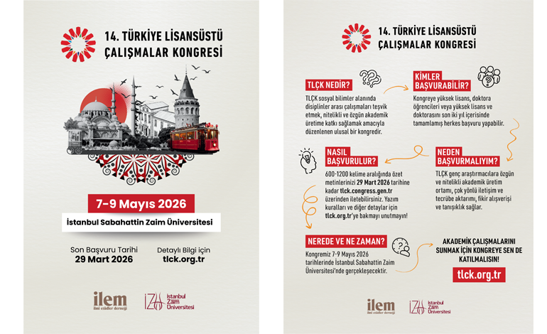 14. Türkiye Lisansüstü Çalışmalar Kongresi Mayıs’ta İstanbul’da Toplanıyor