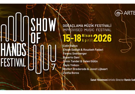 DOĞAÇLAMA MÜZİK FESTİVALİ SHOW OF HANDS, 15-18 NİSAN’DA ARTER’DE!