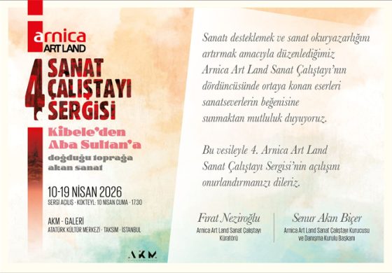 Arnica Art Land Sanat Çalıştayı Eserleri AKM’de Sanatseverlerle Buluşuyor