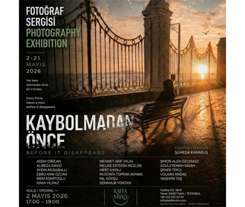 “Kaybolmadan Önce” Fotoğraf Sergisi Sanatseverlerle Buluşuyor.