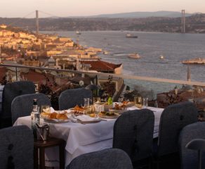 İstanbul’un En Şık Teras Manzarası ‘Mesai’de